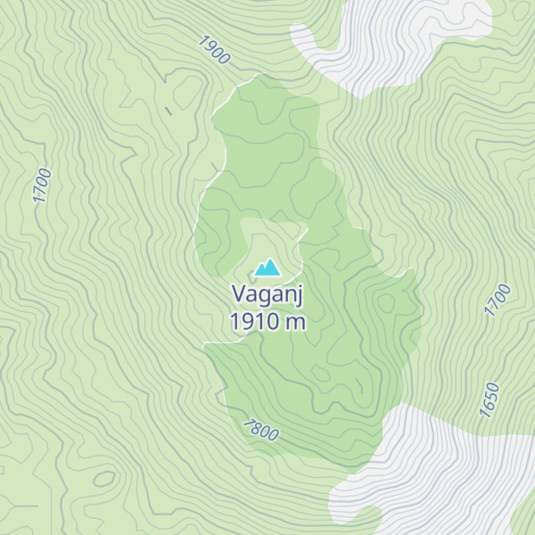 Map of Vaganj