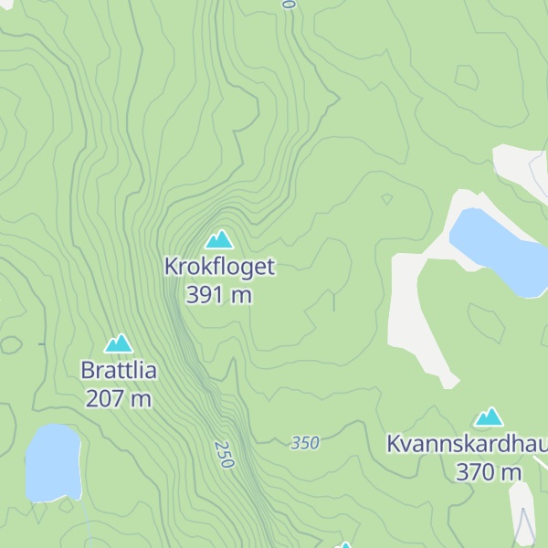 Map of Monte Bello