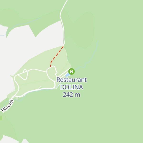 Map of Restaurant DOLINA