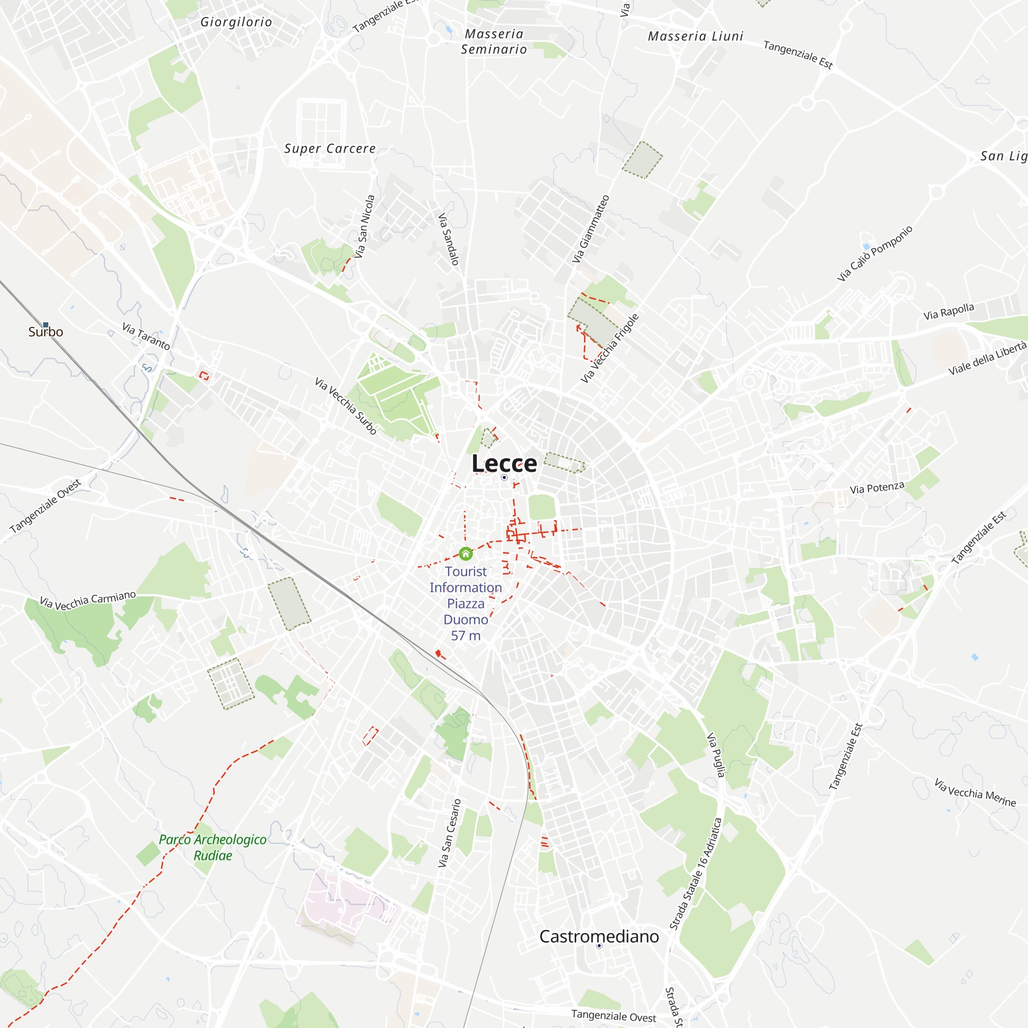Centro Visite Guidate map