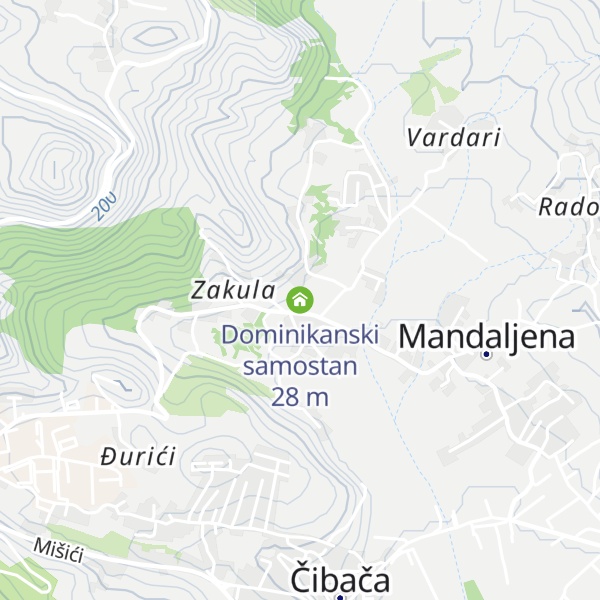 Map of Dominikanski samostan