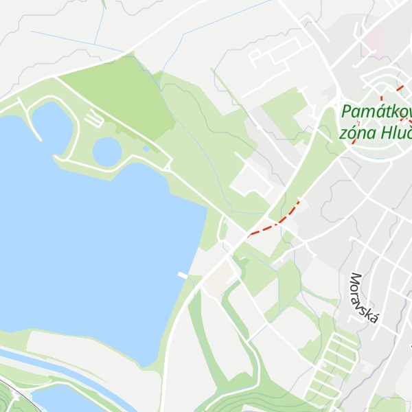 Map of Wake park Hlučín