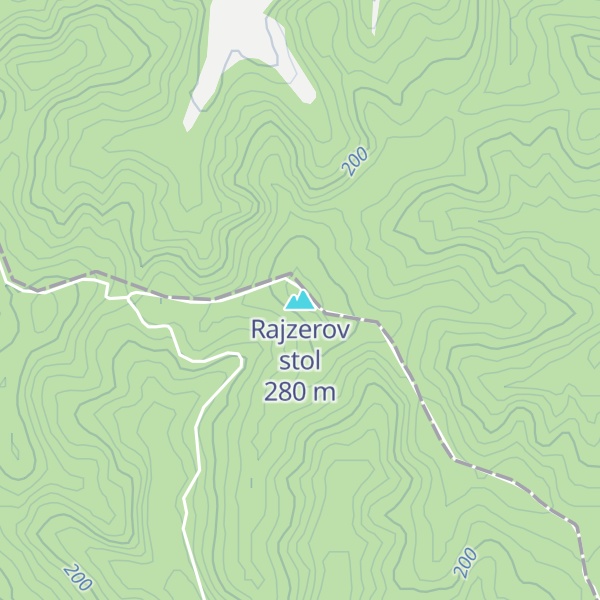 Map of Rajzerov stol