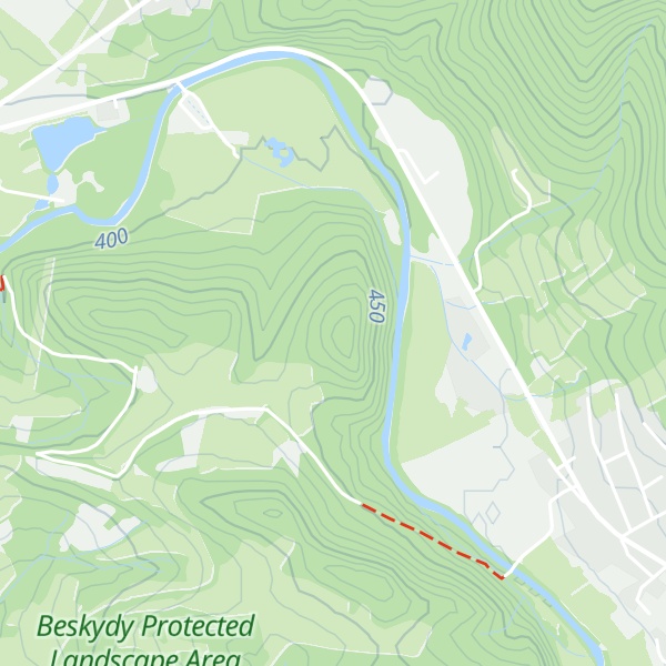 Map of Ostrý