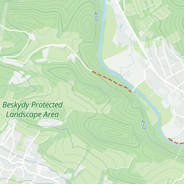 Map of Dlouhá