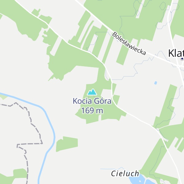 Map of Kocia Góra