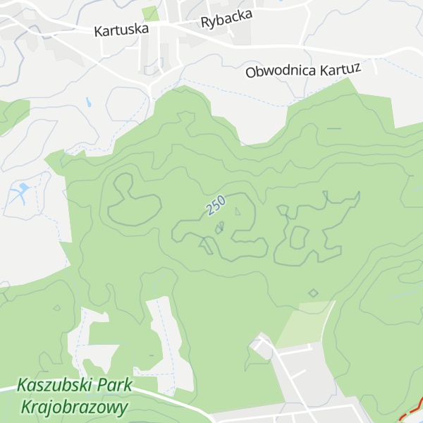 Map of 260 (Wzgorza Kosie)