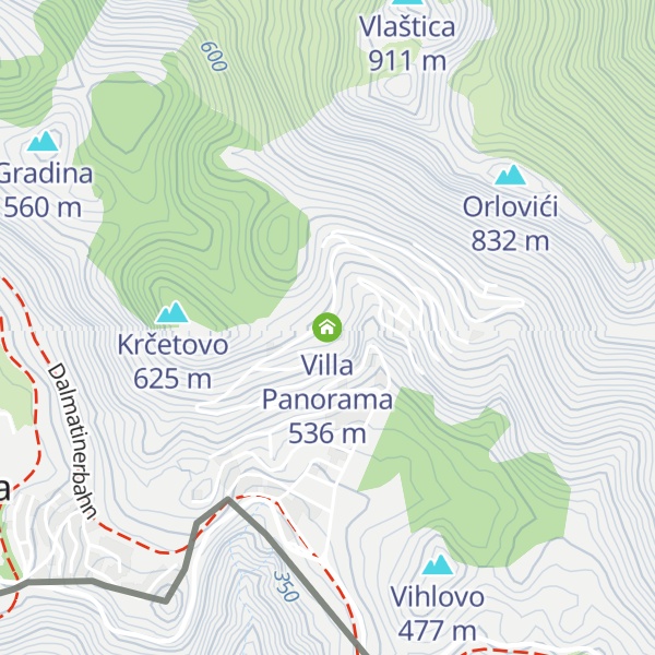 Map of Villa Panorama