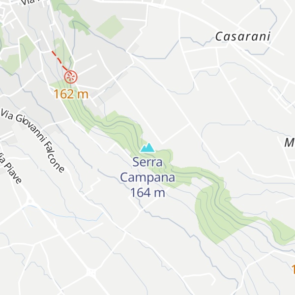 Map of Serra Campana