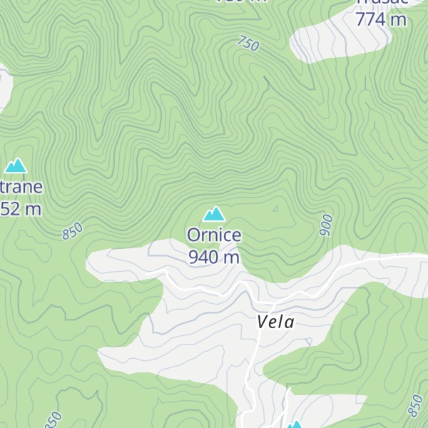Map of Ornice