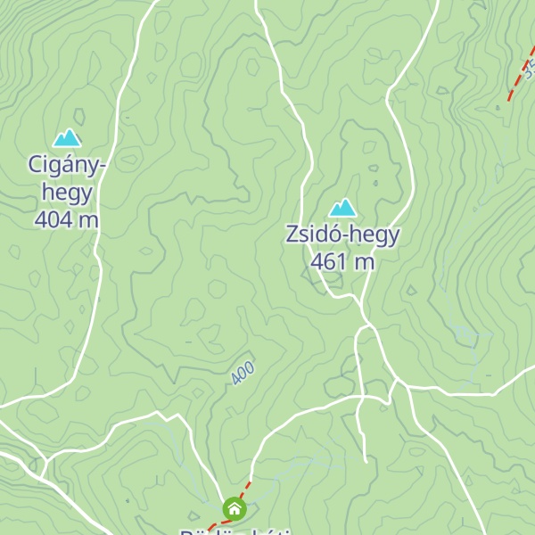 Map of Csúcs