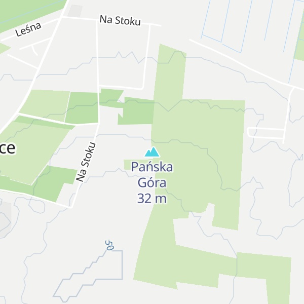 Map of Pańska Góra