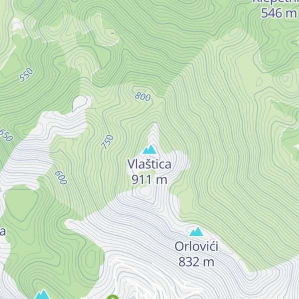 Map of Vlaštica