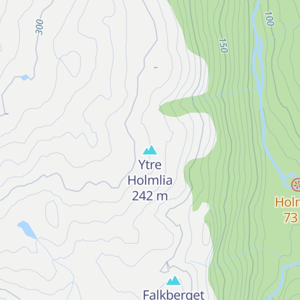 Map of Ytre Holmlia