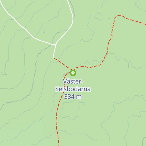 Map of Väster-Selsbodarna