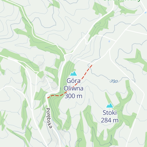 Map of Góra Oliwna