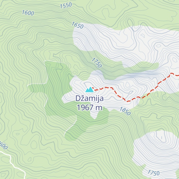 Map of Džamija