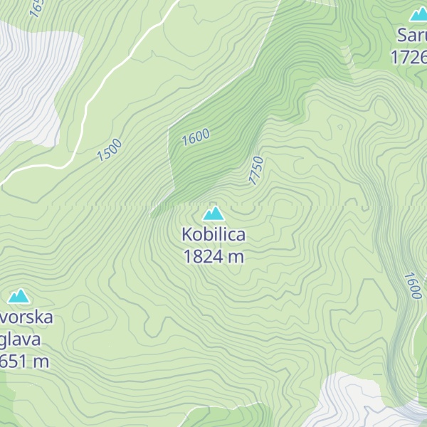 Map of Kobilica