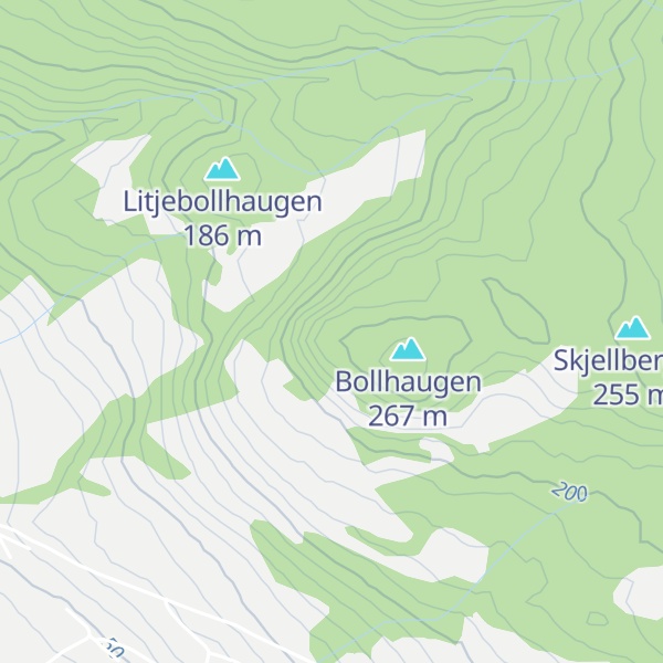 Map of Høgda