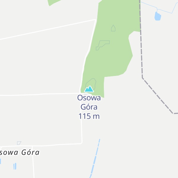 Map of Osowa Góra