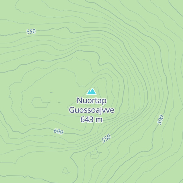 Map of Nuortap Guossoajvve