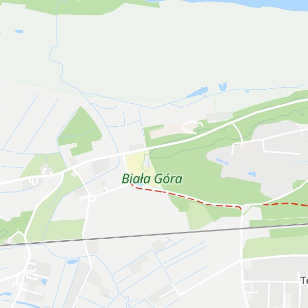 Map of Piaskowa Góra