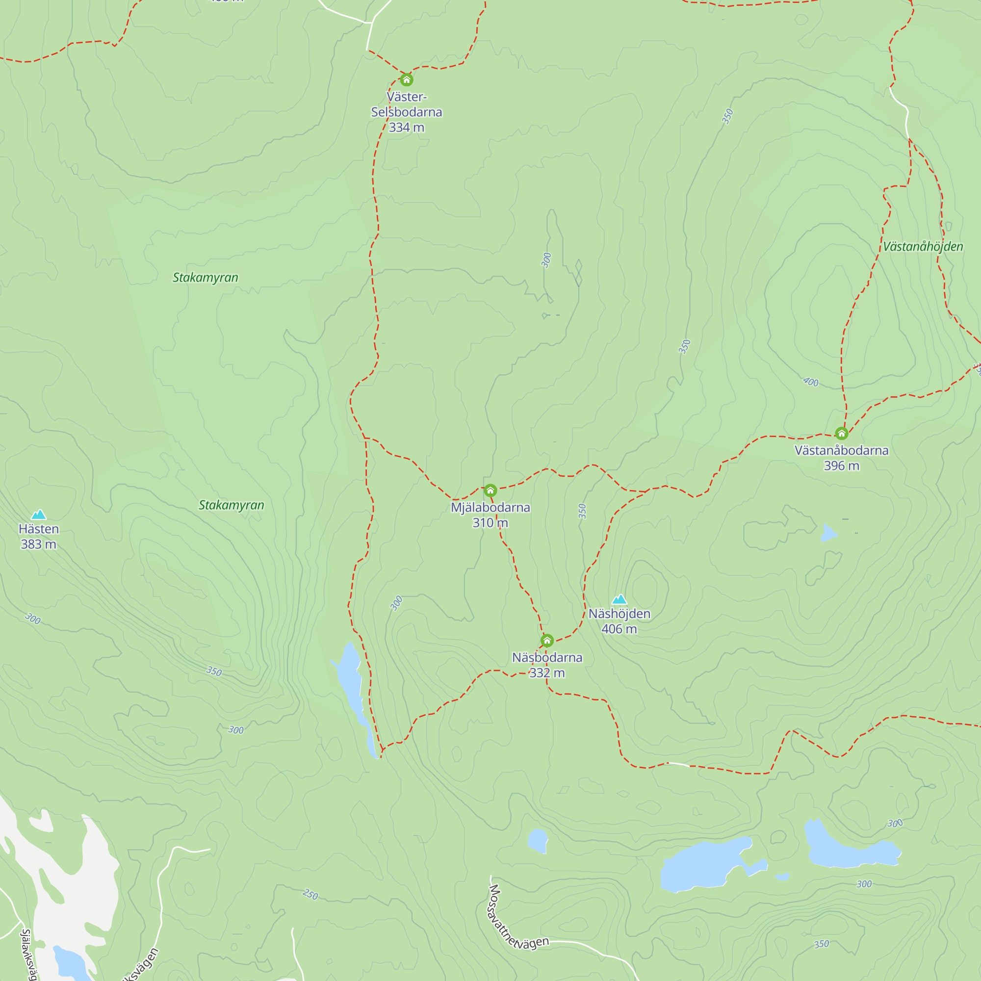 Mjälabodarna map