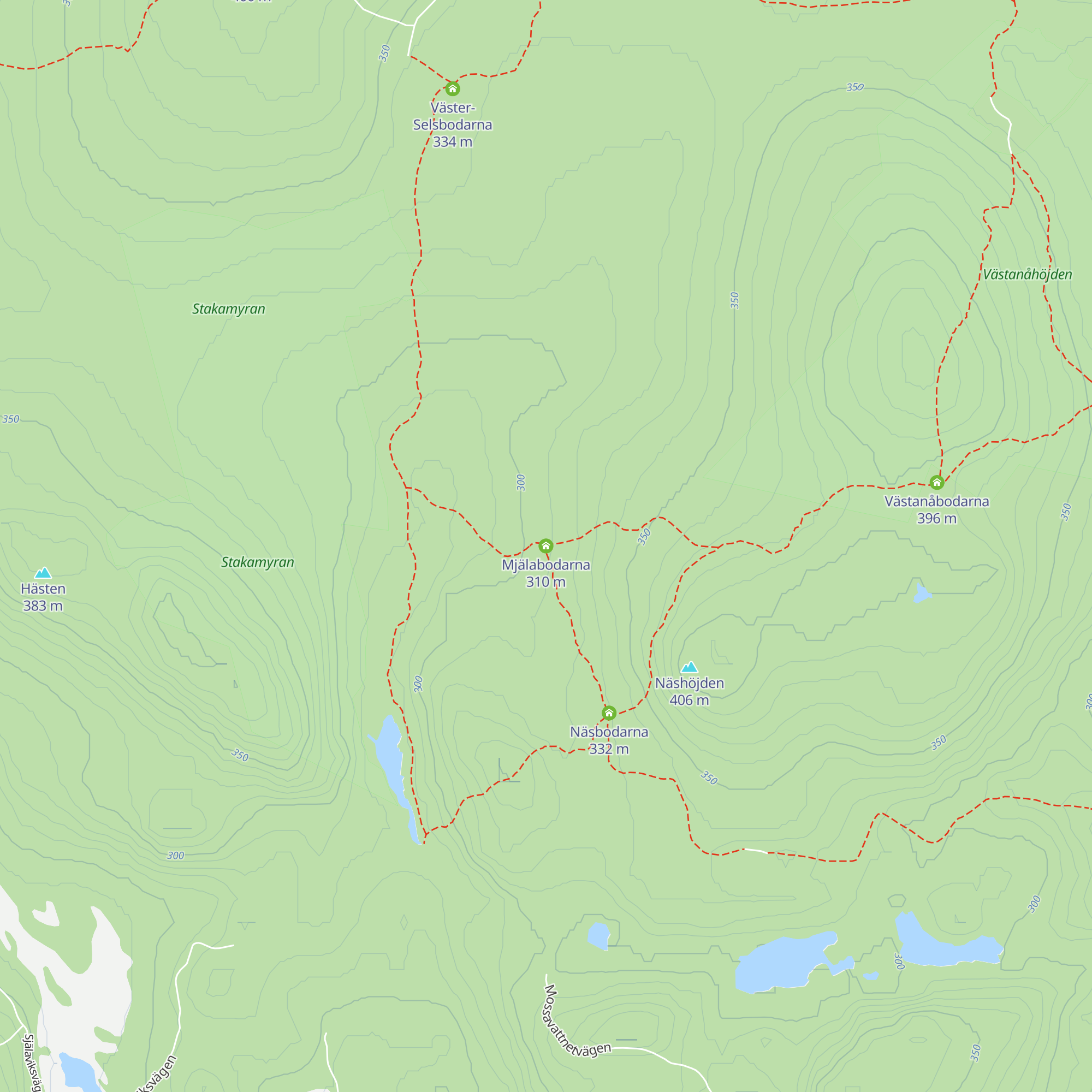 Mjälabodarna map