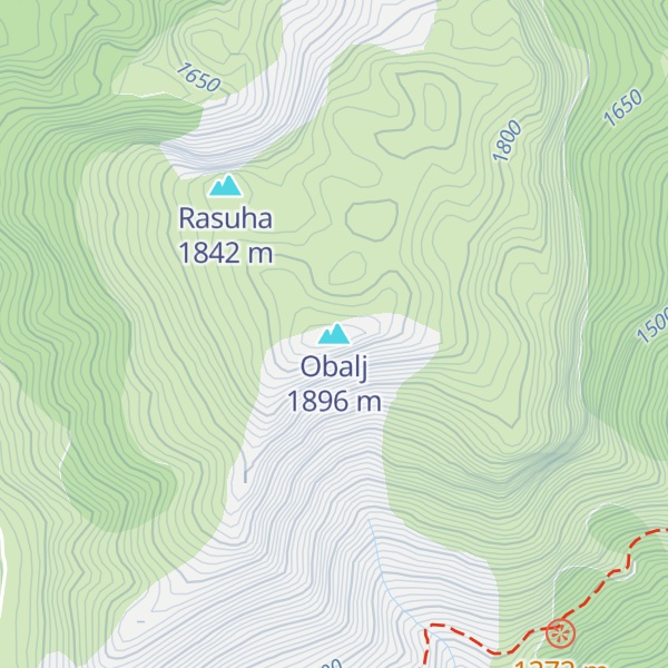 Map of Obalj
