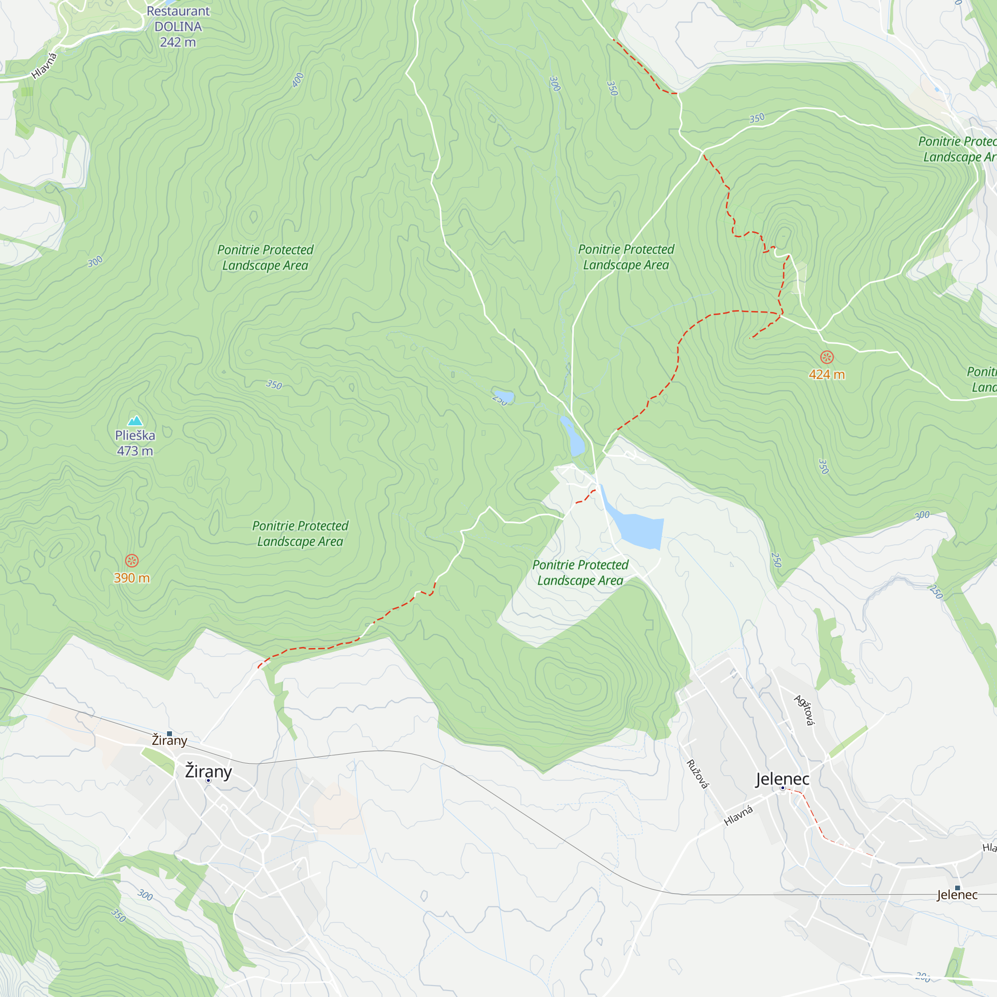 Remitáž map