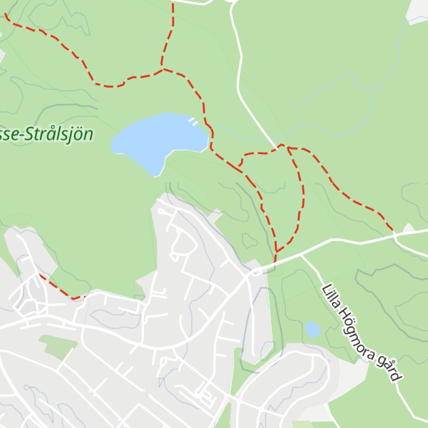 Map of Strålsjöberget