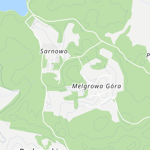 Map of Melgrowa Góra