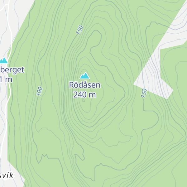 Map of Lill-Rödåsen