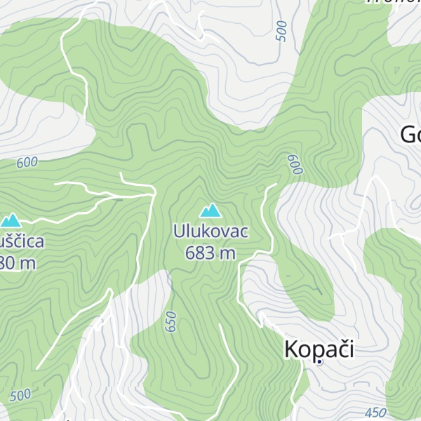Map of Ulukovac