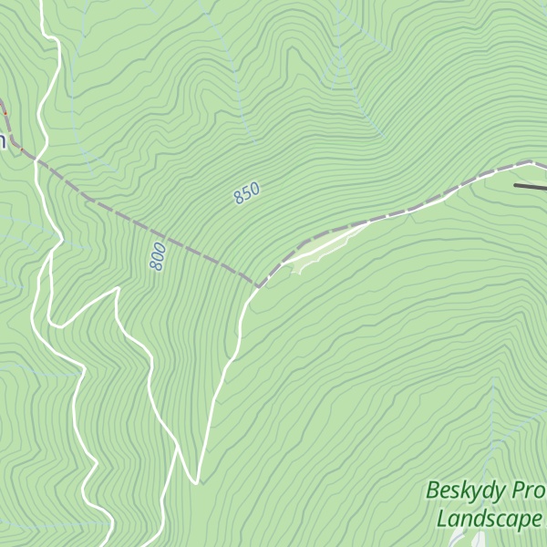 Map of Velká Polana