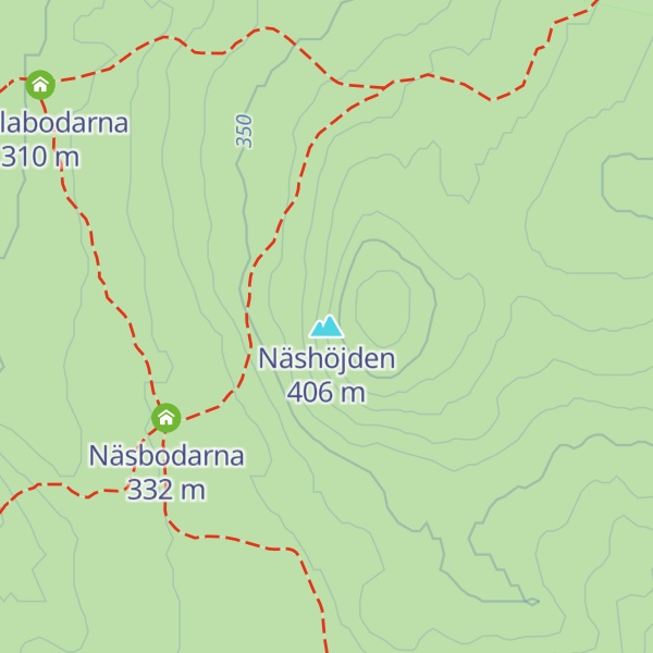 Map of Näshöjden