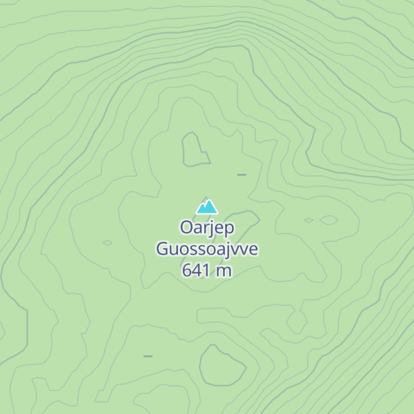 Map of Oarjep Guossoajvve