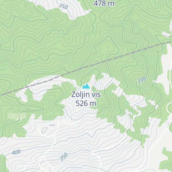 Map of Zoljin vis
