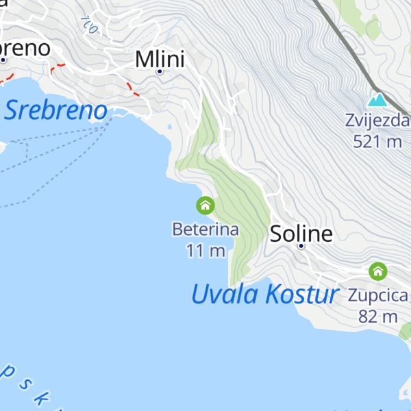 Map of Beterina