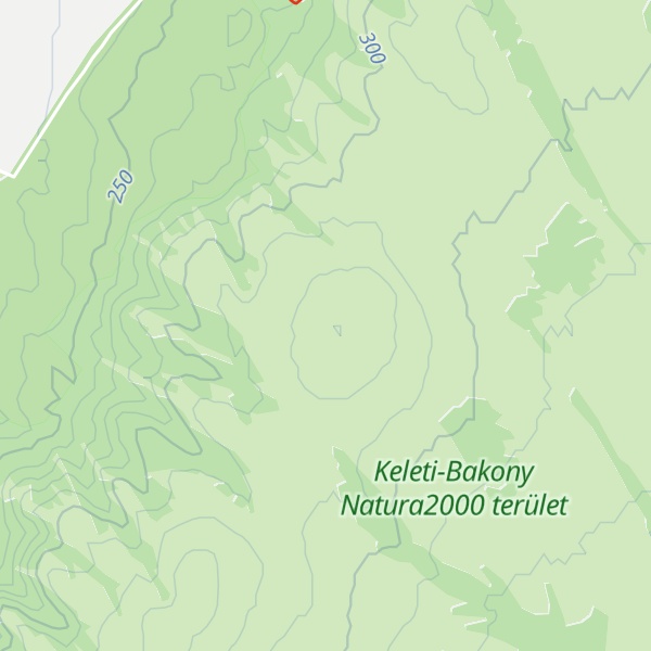 Map of Akasztó-hegy