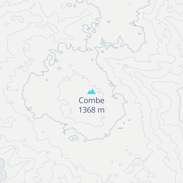 Map of Combe