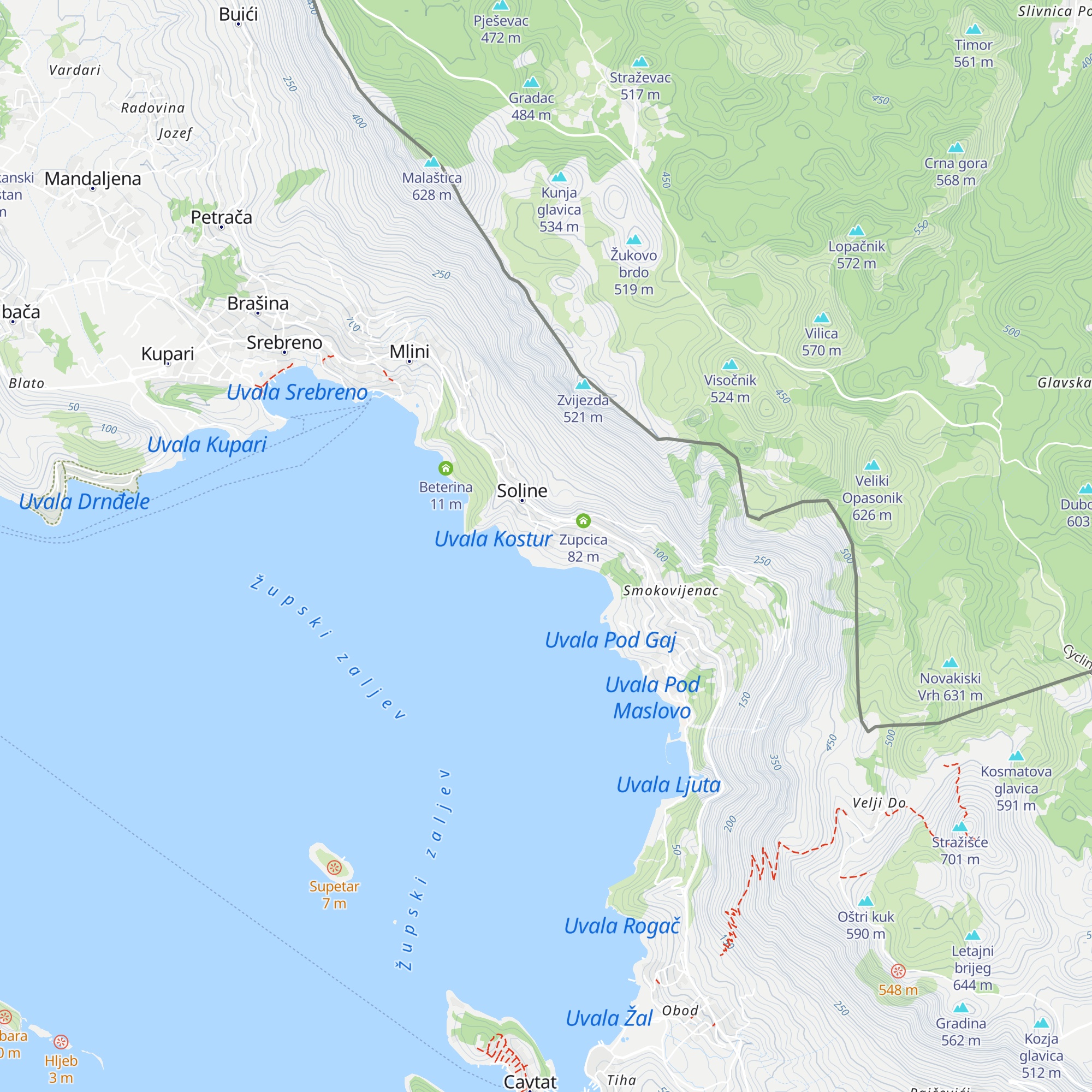 Apartmani Lira map