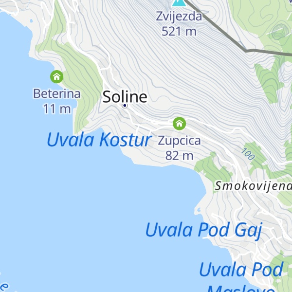 Map of Apartmani Lira