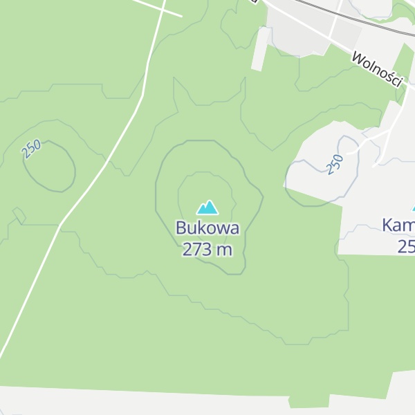 Map of Bukowa