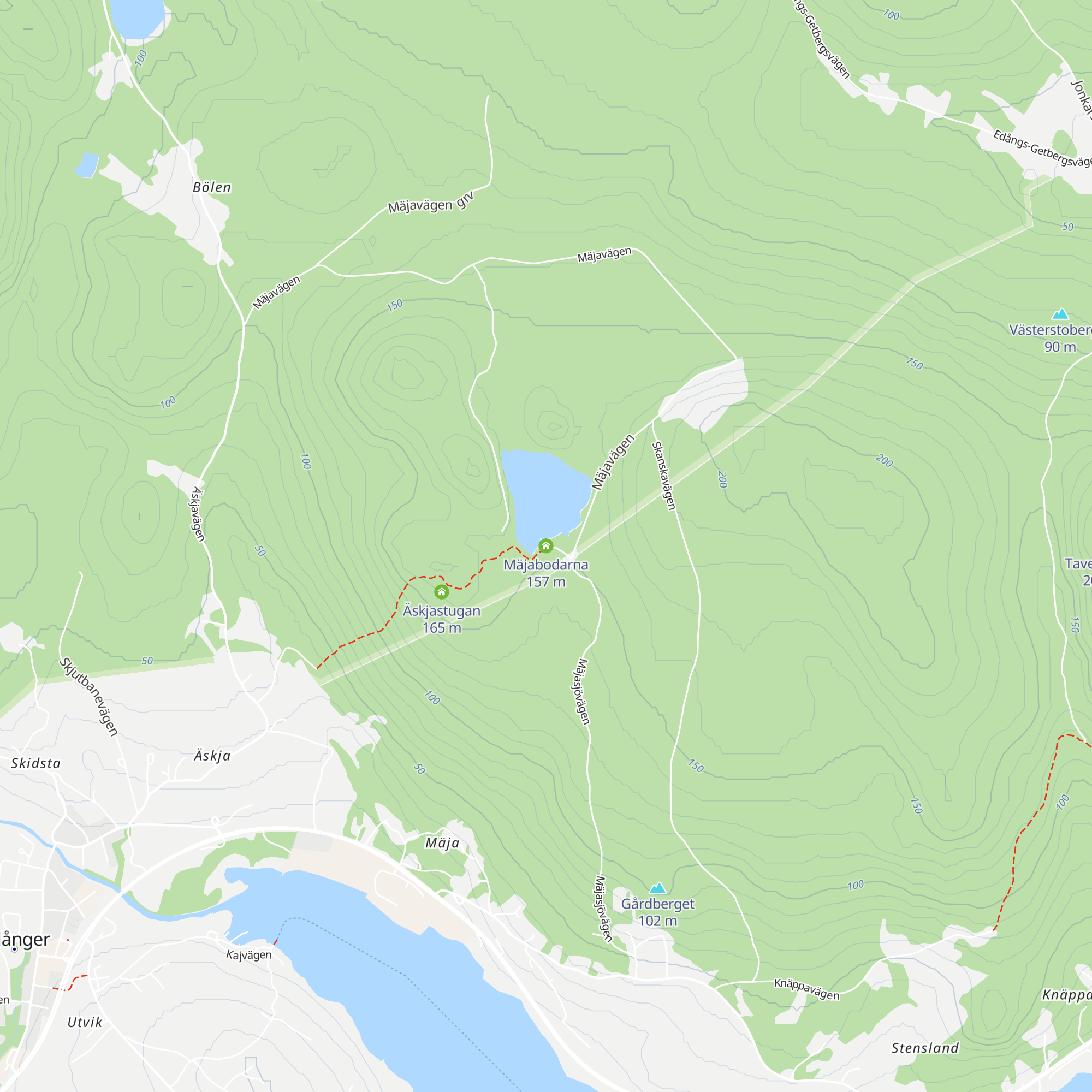 Mäjabodarna map