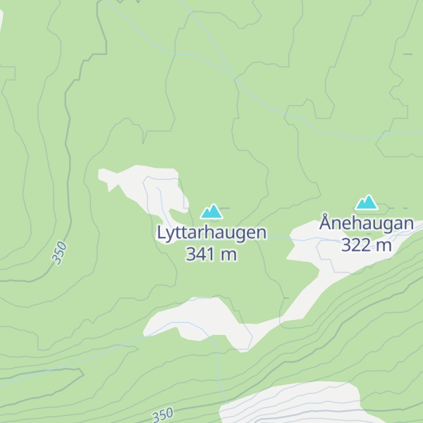 Map of Lyttarhaugen