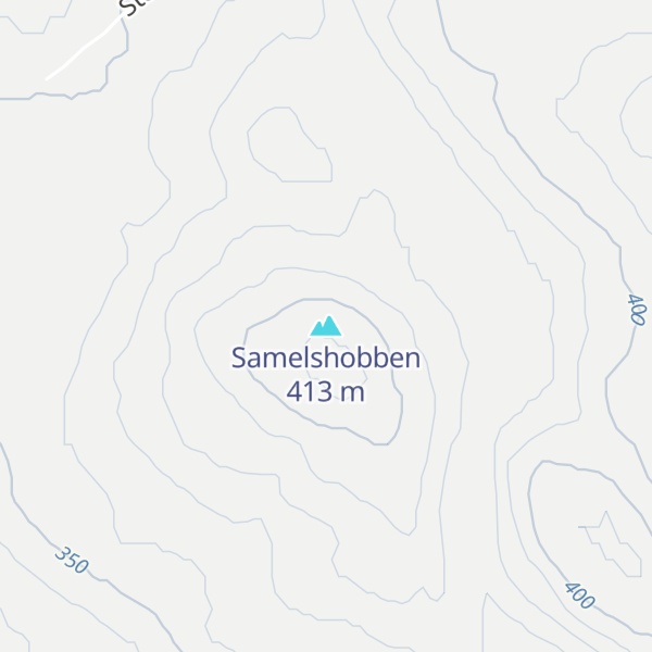 Map of Samelshobben