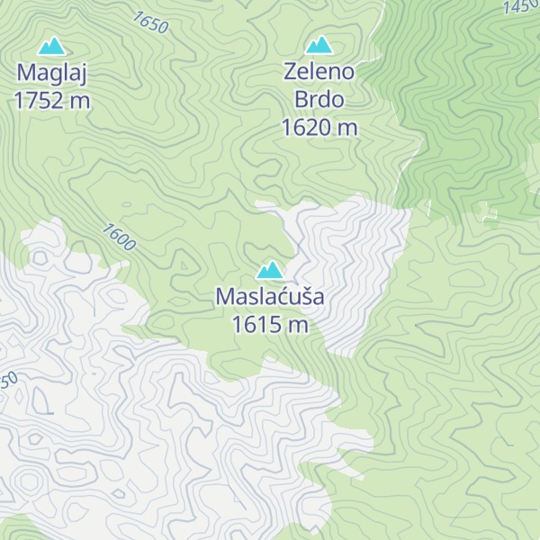 Map of Maslaćuša