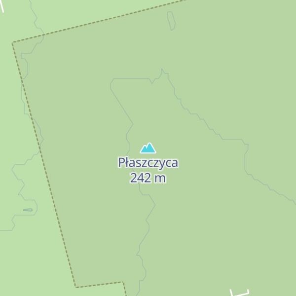 Map of Płaszczyca