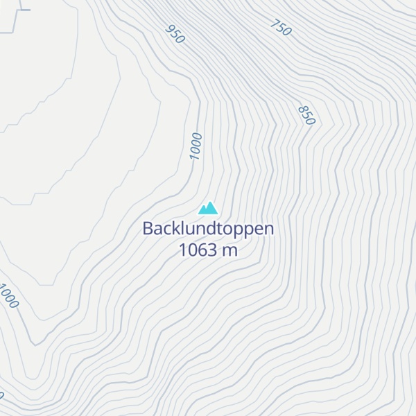 Map of Backlundtoppen